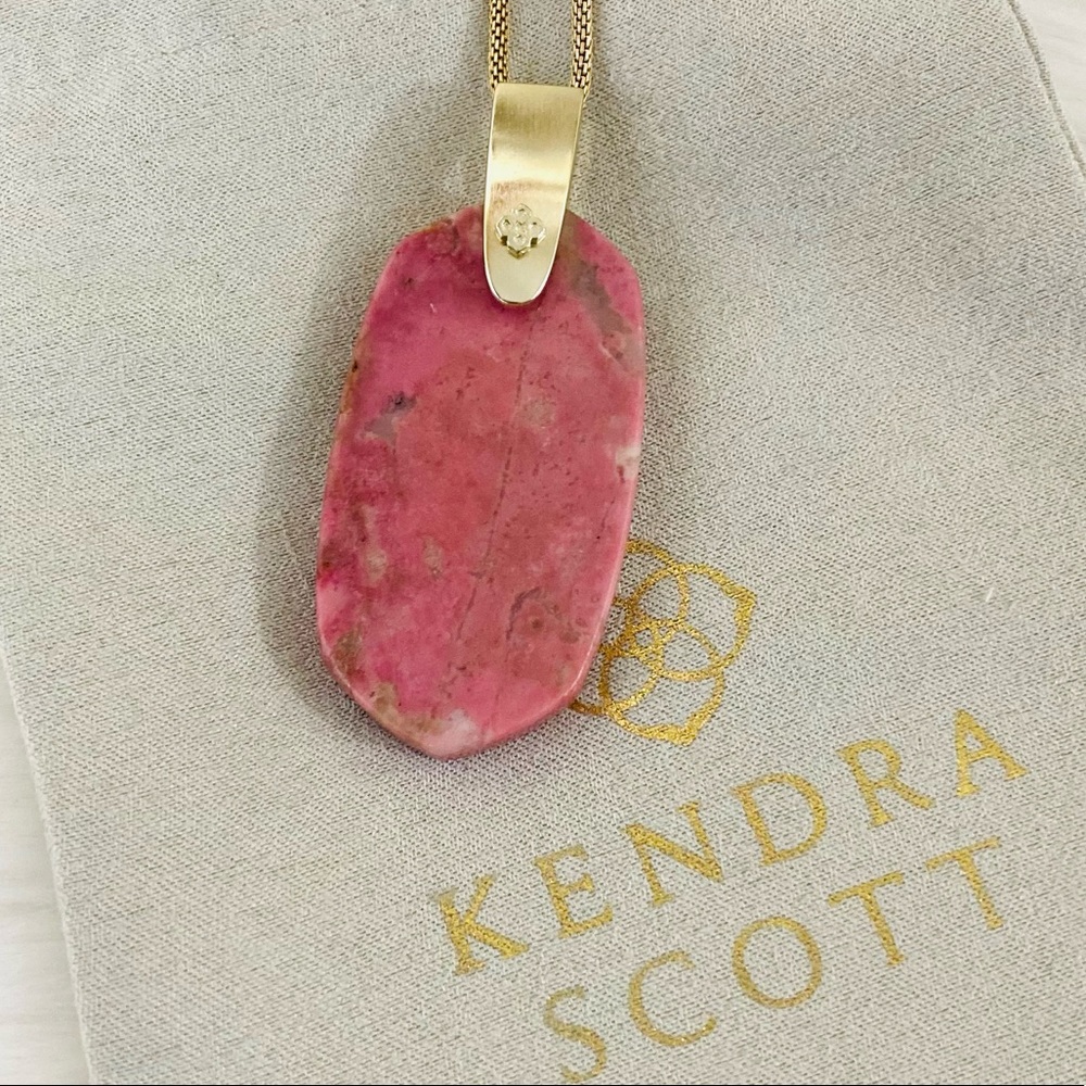 Kendra Scott Inez Gold Tone Necklace - Picture 3 of 8
